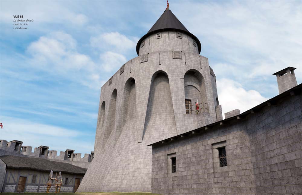 Chateau gailard reconstitué - Le livre
